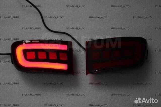 Фонари в бампер Toyota Land Cruiser Prado 120 S392