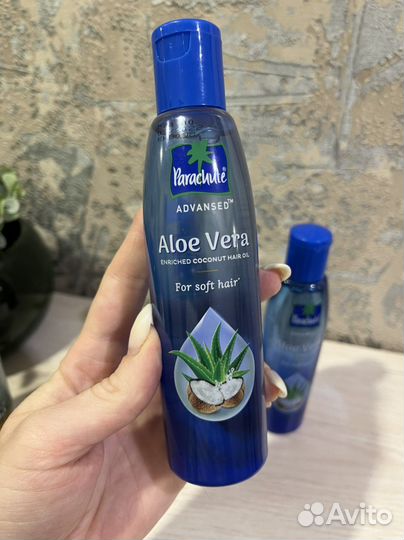 Кокосовое масло для волос с соком алоэ вера