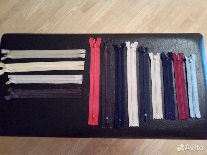 Застёжка молния: потайные и обычные 14-20 см