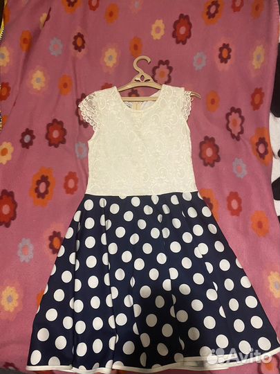Платье для девочки 7-8 лет