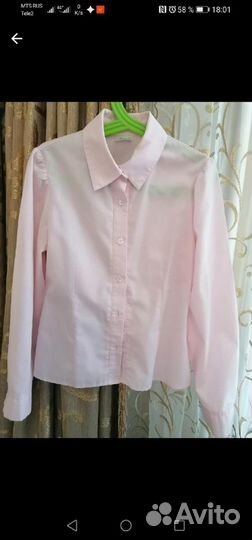 Блузка рубашка школьная