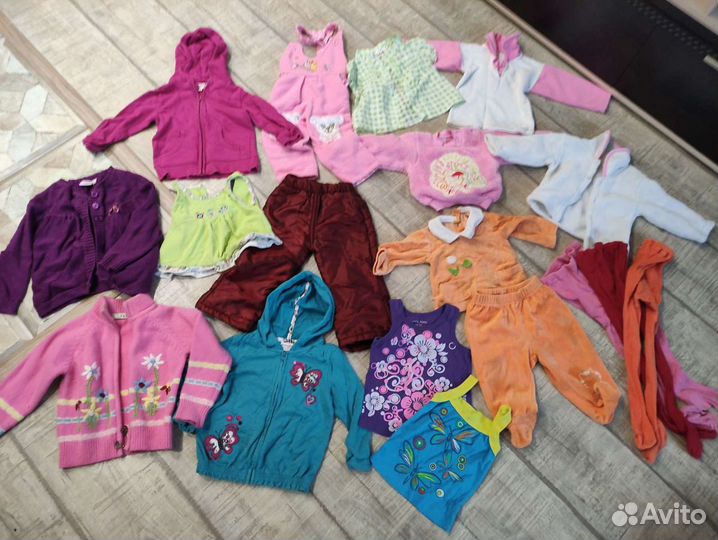 Вещи пакетом на девочку