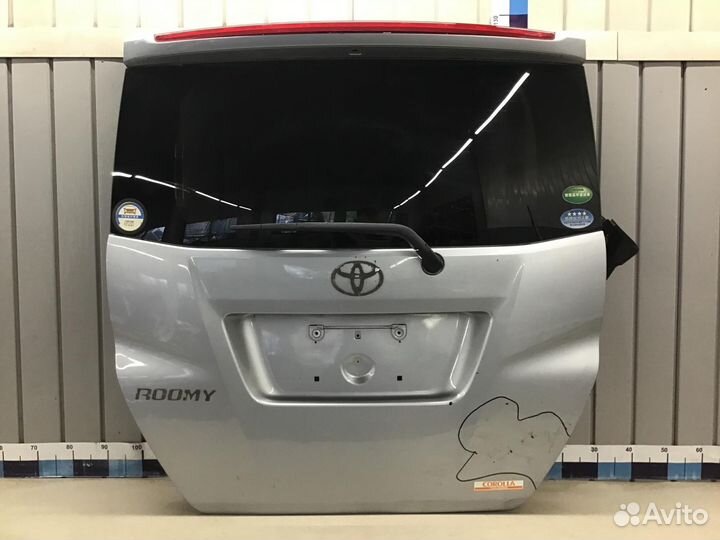 Дверь багажника со стеклом Toyota Roomy 2016 - 202