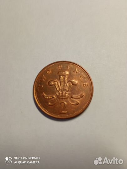 Монеты Великобритания 5 штук