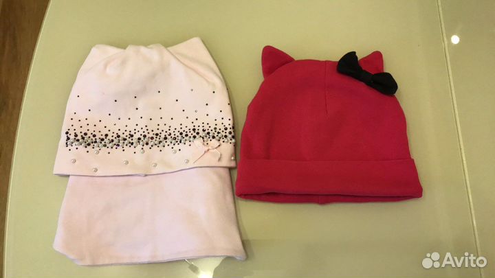 Детские шапочки для девочек