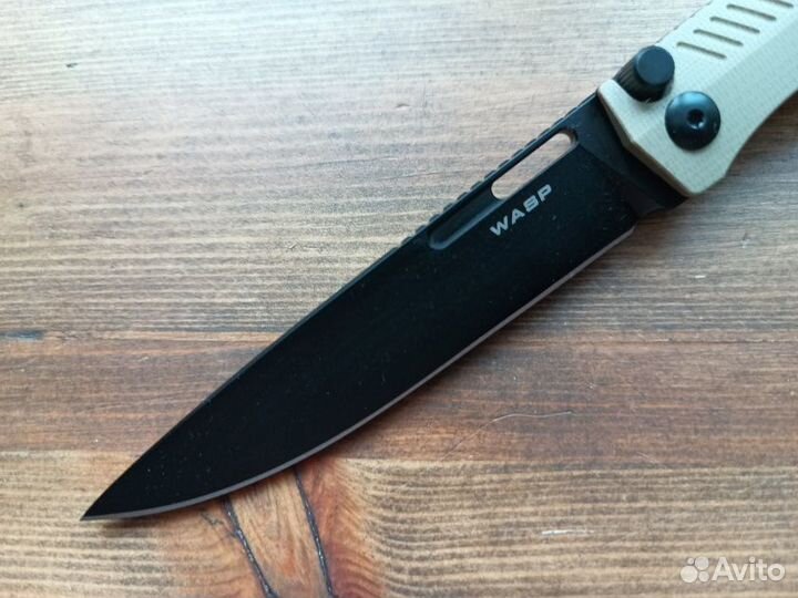 Нож Mr.Blade Wasp Tan D2 bsw G-10