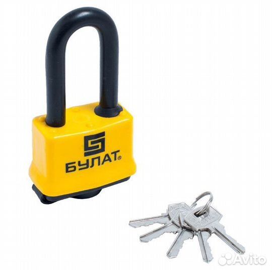 Замок навесной булат вс0350-01 62мм всепогодный