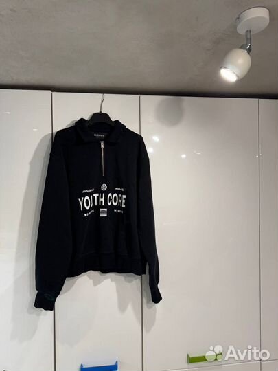 Свитшот Misbhv Black Logo Over Оригинал