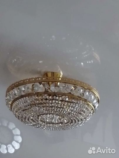 Люстра хрустальная богемия чехия