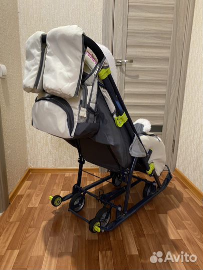 Санки коляска ника