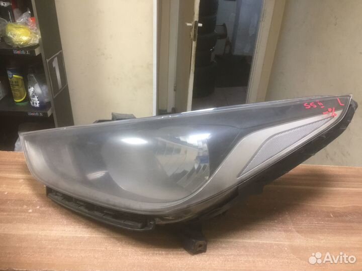Фара левая Hyundai Solaris 2 с дефектом
