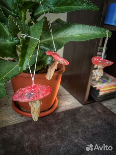 Елочные игрушки ручной работы