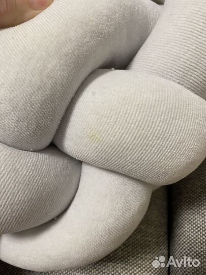 Бортик косичка в кроватку