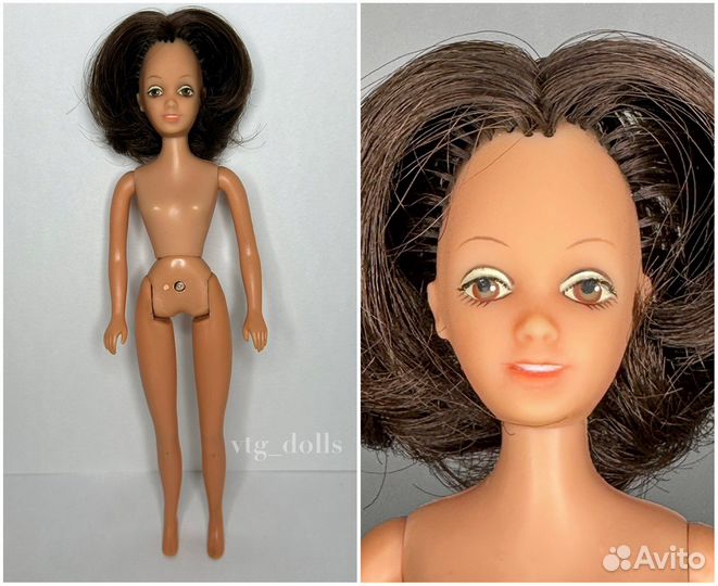 Винтажная кукла Hasbro disco girls 23 см 2 шт