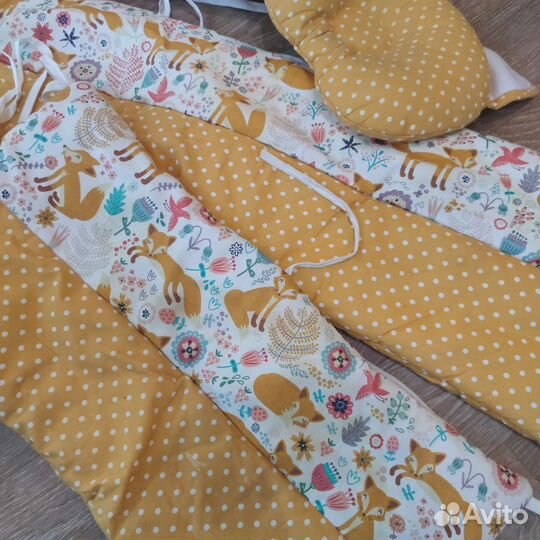 Бортики в детскую кроватку