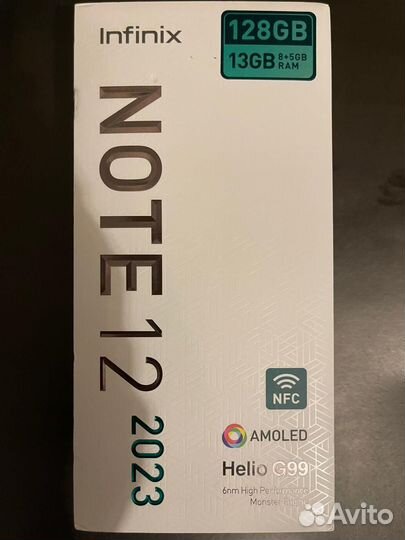 Infinix Note 12 (2023), 8/128 ГБ