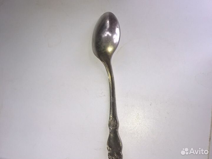 Мельхиоровая десертная ложка СССР