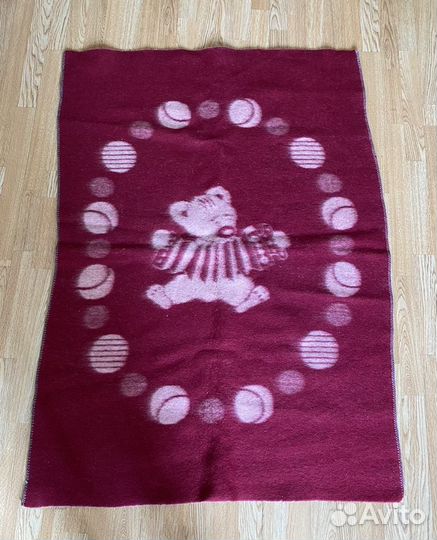 Одеяло шерстяное новое