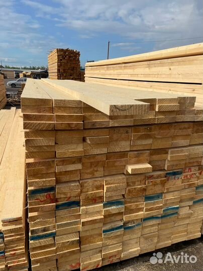 Доска обрезная 25х150х6000мм от производителя