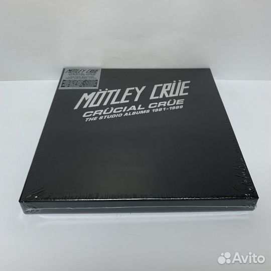 Motley Crue - Crucial Crue 1981-1989 Box 5LP vinyl