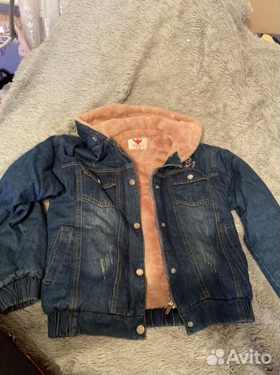 Джинсовая куртка для девочки