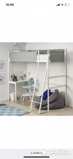 Кровать -чердак IKEA