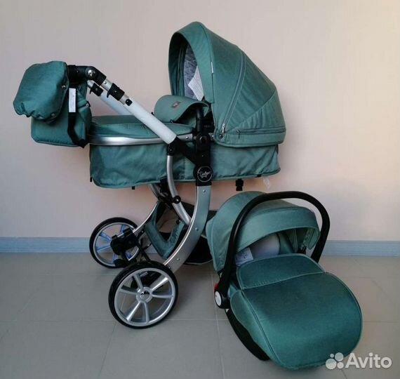 Коляска 3в1 трансформер (цвет Стиль)