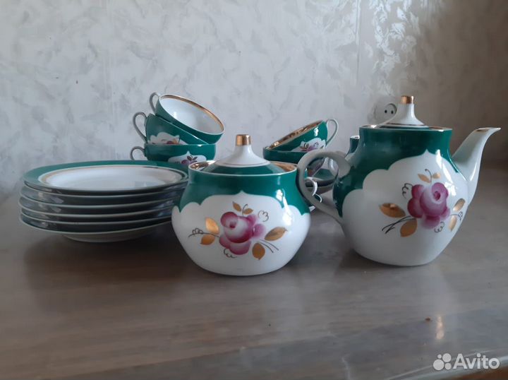 Чайный сервиз. Дулево