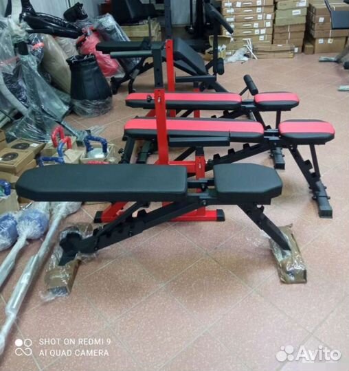 Штанга с блинами 60 кг + грифы гантели в подарок