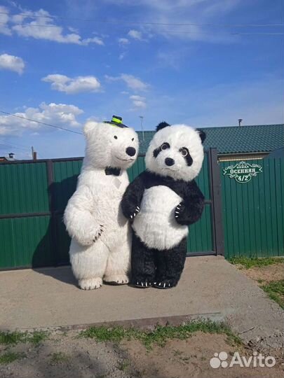 Поздравление от больших мишек