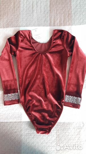 Купальник для спортивной гимнастики Велюр