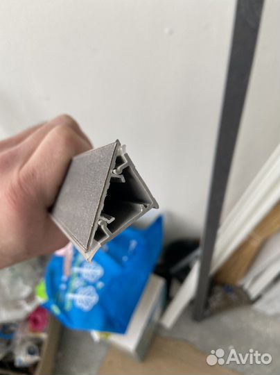 Бортик для столешницы пристеночный alphalux