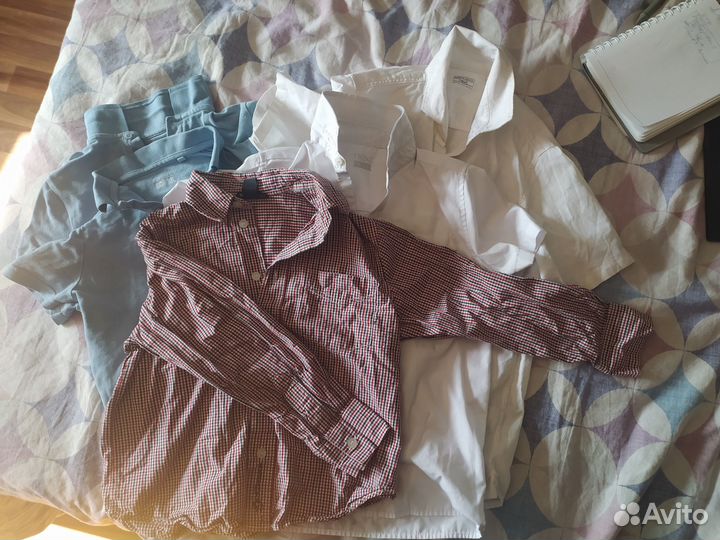 Большой пакет одежды на мальчика 7-8 лет