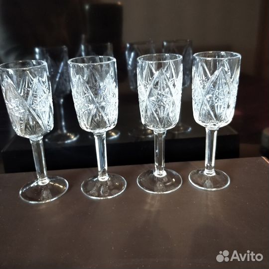 Стопки рюмки фужеры Хрусталь СССР