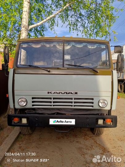 КАМАЗ 5410 с полуприцепом, 1992