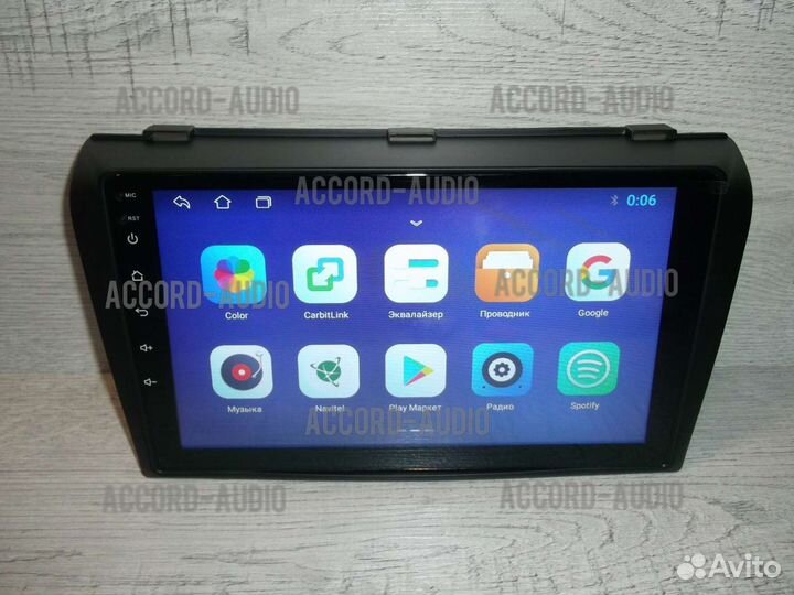 Магнитола 2DIN Mazda 3 Bk Android