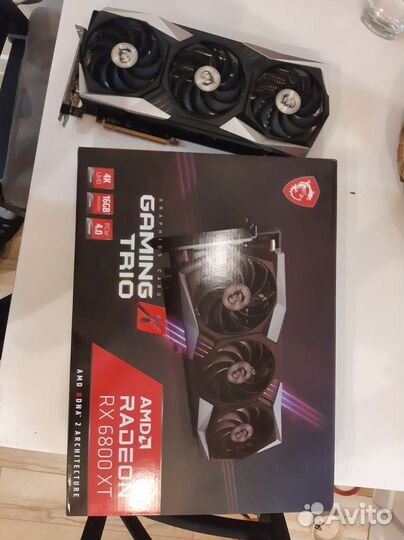 Видеокарта rx 6800 xt