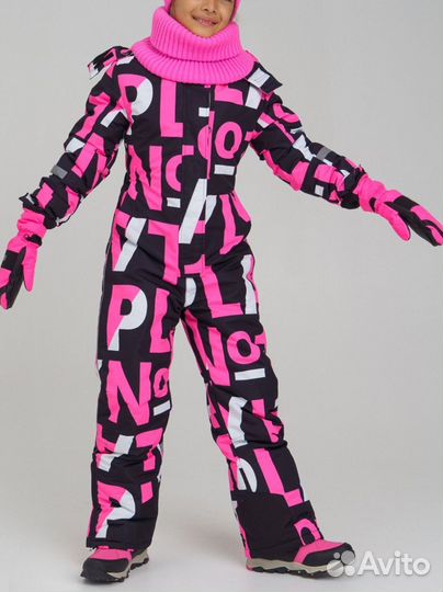 Зимний комбинезон для девочки play today 146