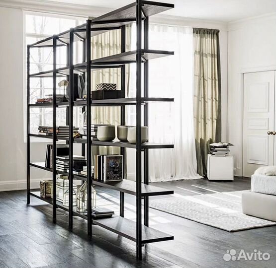 Современный стелаж лофт