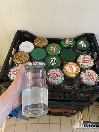 Банки 0.5 л. с винтовыми крышками