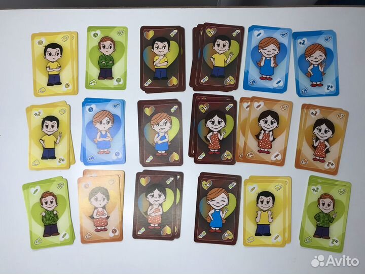 Настольная карточная игра Love is (уно)