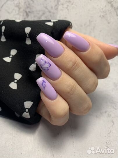 Маникюр, покрытие ногтей гель лаком