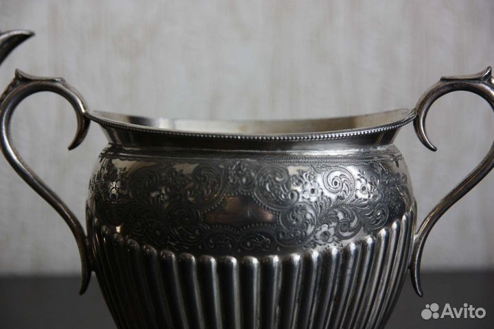 Сахарница серебрение