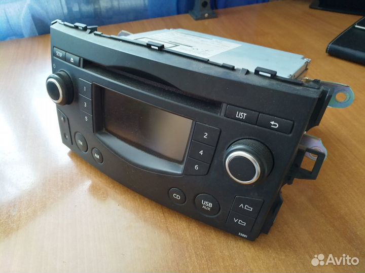 Штатная магнитола Toyota Verso