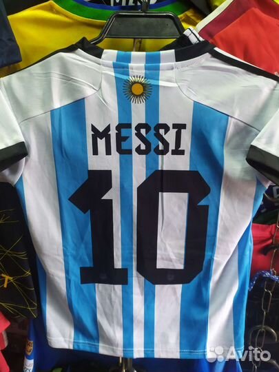 Футбольная форма Месси Аргентина новая