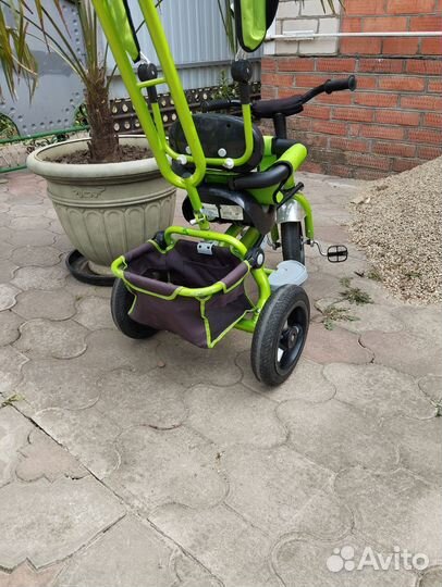 Трехколесный велосипед коляска