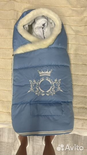 Конверт на выписку + шапочка