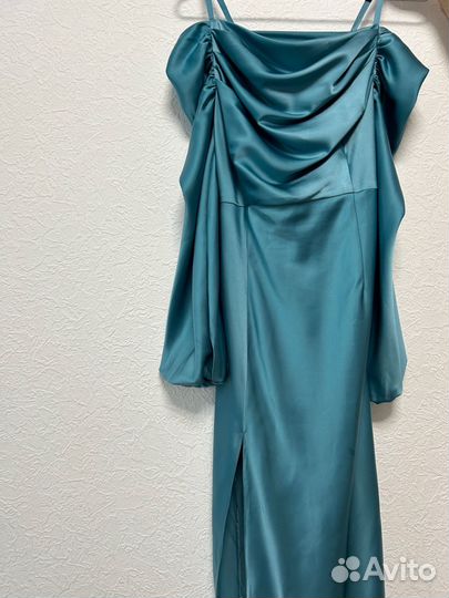 Платье вечернее 40 с разрезом