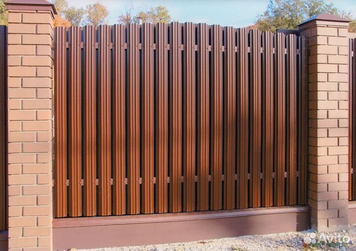 Забор из Штакетника Для Дачи