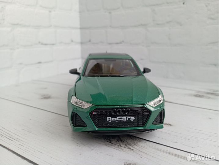 Ауди рс 7 металлическая машинка audi rs 7